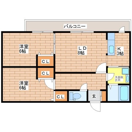 アグリアーブルの物件間取画像